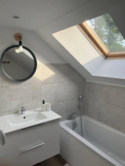 La Maison Du Perche Avec Jacuzzi Saint-Martin-des-Pezerits Esterno foto